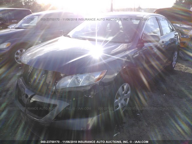 4T1BB46K98U044100 - 2008 TOYOTA CAMRY HYBRID GRAY photo 2