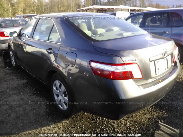 4T1BB46K98U044100 - 2008 TOYOTA CAMRY HYBRID GRAY photo 3