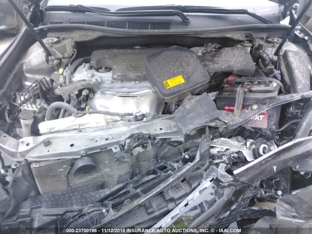 4T1BF1FK8FU013341 - 2015 TOYOTA CAMRY LE/XLE/SE/XSE GRAY photo 10
