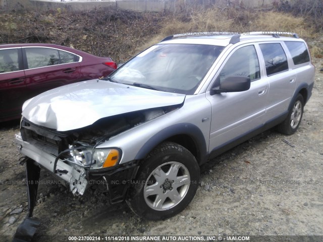 YV4SZ592561212490 - 2006 VOLVO XC70 SILVER photo 2