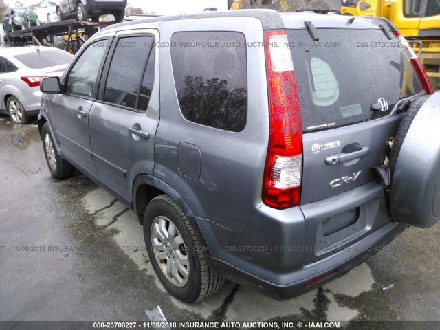 JHLRD78995C064635 - 2005 HONDA CR-V SE/EX Pewter photo 3