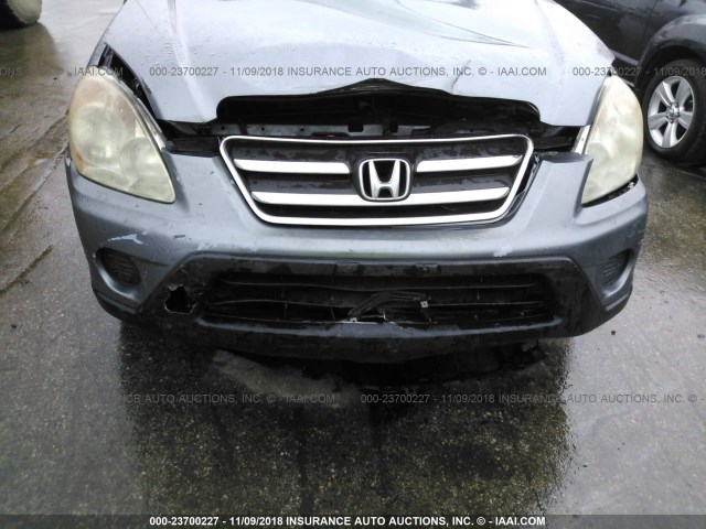 JHLRD78995C064635 - 2005 HONDA CR-V SE/EX Pewter photo 6