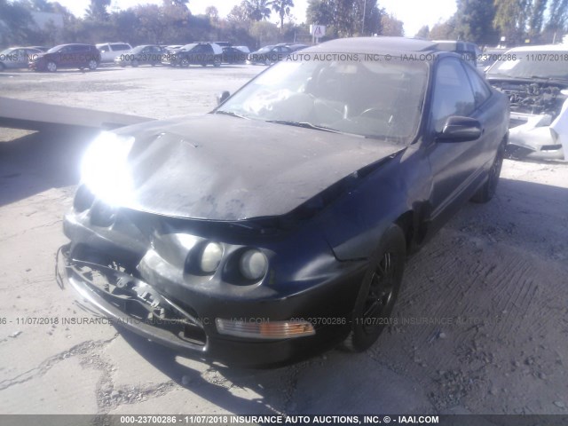 JH4DC4465VS011889 - 1997 ACURA INTEGRA GS/LS BLACK photo 2