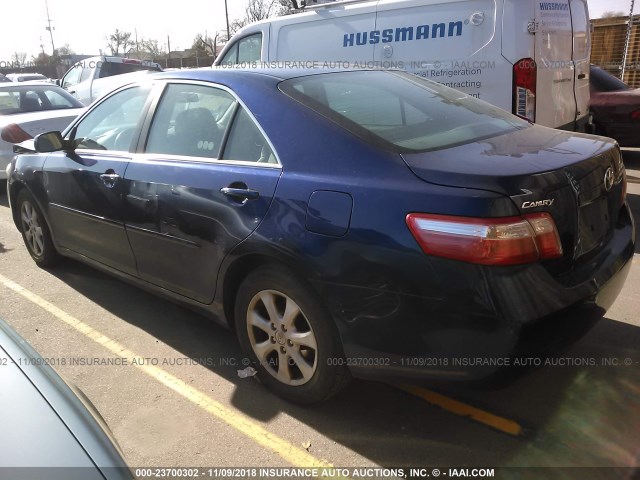 4T4BE46K08R035685 - 2008 TOYOTA CAMRY CE/LE/XLE/SE BLUE photo 3