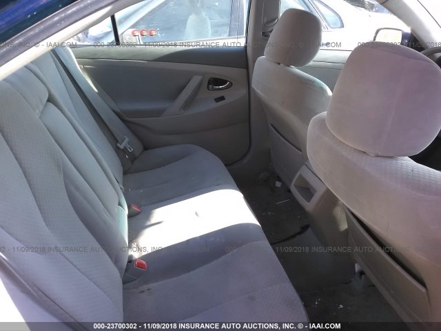 4T4BE46K08R035685 - 2008 TOYOTA CAMRY CE/LE/XLE/SE BLUE photo 8