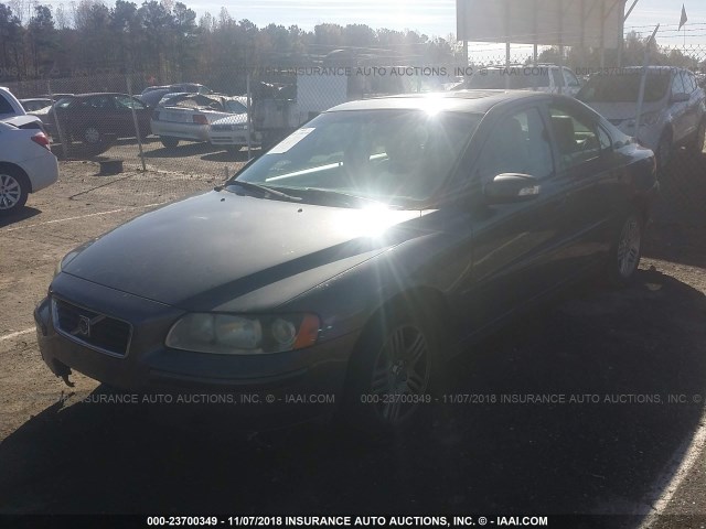 YV1RS592082688255 - 2008 VOLVO S60 2.5T GRAY photo 2