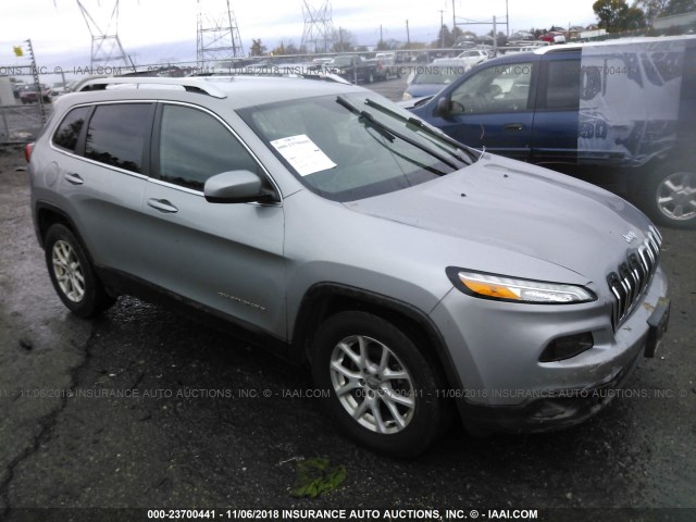 1C4PJMCB0FW639629 - 2015 JEEP CHEROKEE LATITUDE GRAY photo 1