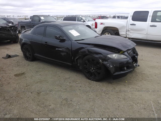 JM1FE173780214738 - 2008 MAZDA RX8 BLACK photo 1