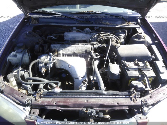 4T1BG22K31U045857 - 2001 TOYOTA CAMRY CE/LE/XLE 栗色 照片 10