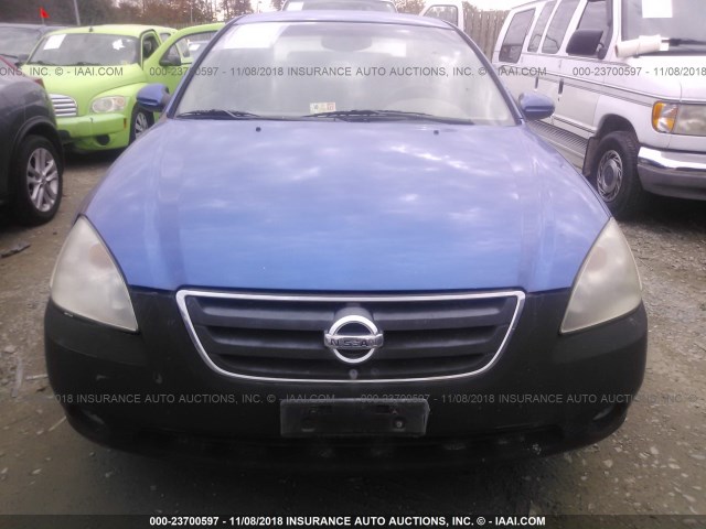 1N4AL11D22C164313 - 2002 NISSAN ALTIMA S/SL BLUE photo 6