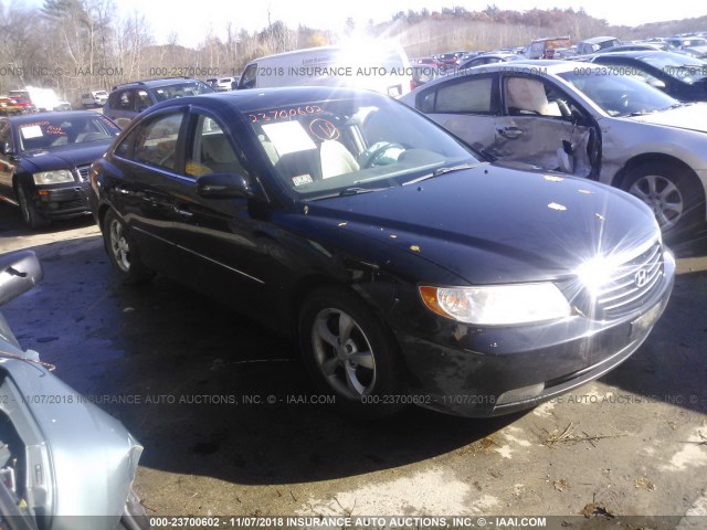 KMHFC46FX7A140707 - 2007 HYUNDAI AZERA SE/LIMITED BLACK photo 1