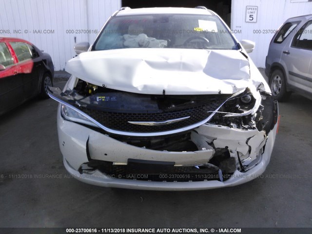 2C4RC1EG3HR647780 - 2017 CHRYSLER PACIFICA TOURING L PLUS WHITE photo 6