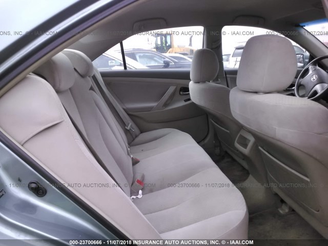 4T4BE46K18R046307 - 2008 TOYOTA CAMRY CE/LE/XLE/SE GREEN photo 8