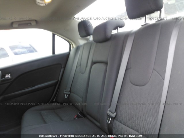 3FAHP0HAXCR406177 - 2012 FORD FUSION SE BURGUNDY photo 8