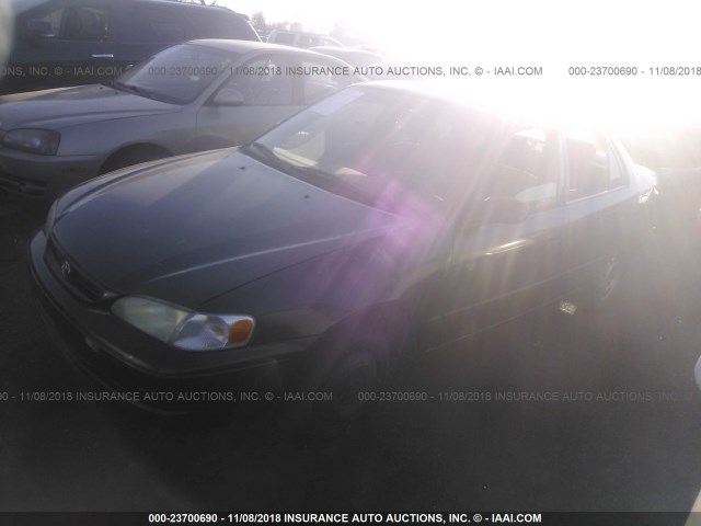 1NXBR12E6YZ383178 - 2000 TOYOTA COROLLA VE/CE/LE GREEN photo 2