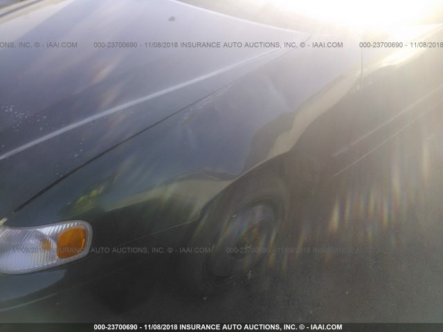 1NXBR12E6YZ383178 - 2000 TOYOTA COROLLA VE/CE/LE GREEN photo 6