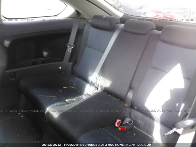 JTKDE177X60117887 - 2006 TOYOTA SCION TC BLUE photo 8