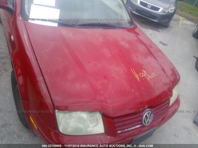 3VWRK69M12M085597 - 2002 VOLKSWAGEN JETTA GL RED photo 10