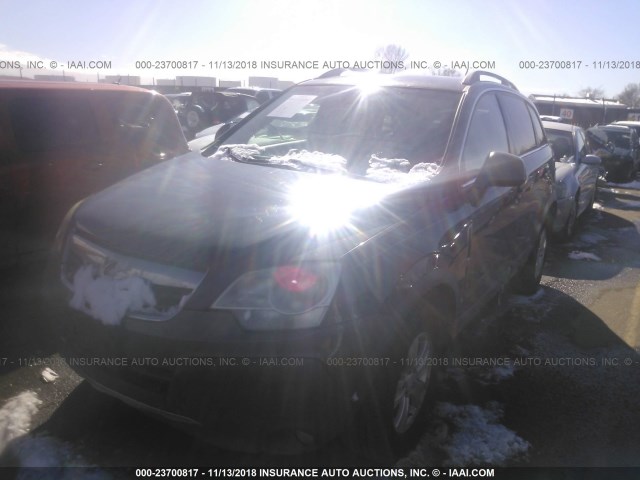 3GSDL43N29S592924 - 2009 SATURN VUE XE GRAY photo 2