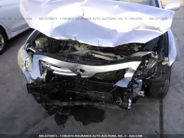 JTNBE46K093190285 - 2009 TOYOTA CAMRY SE/LE/XLE SILVER photo 6