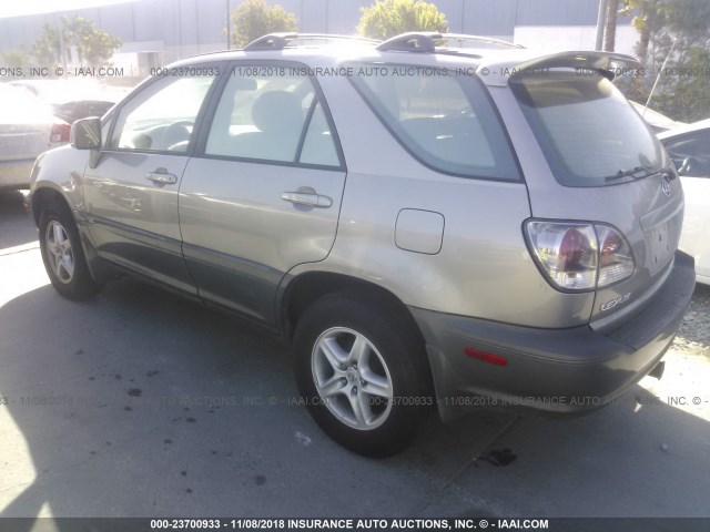 JTJHF10U510188202 - 2001 LEXUS RX 300 SILVER photo 3