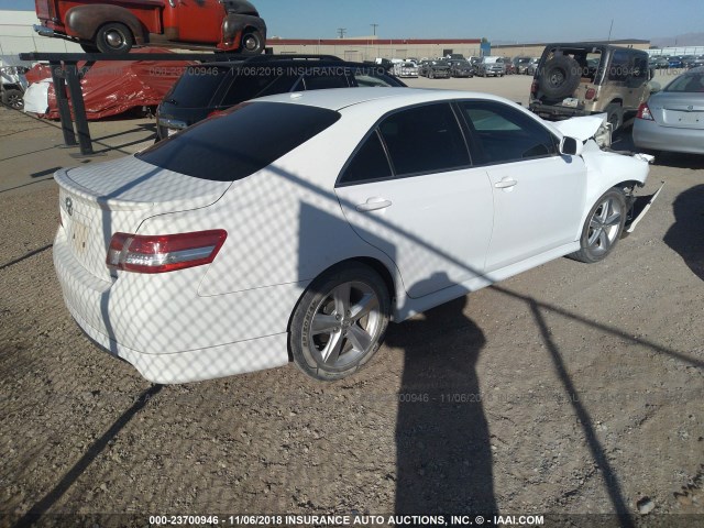 4T1BF3EK1AU524413 - 2010 TOYOTA CAMRY SE/LE/XLE 白色 照片 4