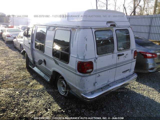 2B6HB11X4YK131526 - 2000 DODGE RAM VAN B1500 GRAY photo 3