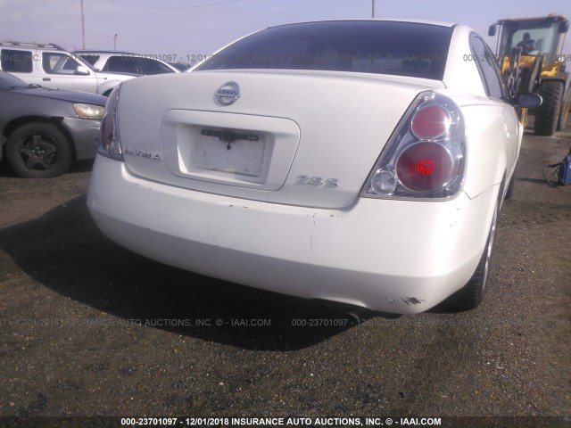 1N4AL11D15C293597 - 2005 NISSAN ALTIMA S/SL WHITE photo 6