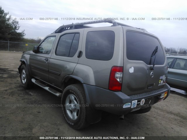 5N1ED28YX4C621343 - 2004 NISSAN XTERRA XE/SE BROWN photo 3