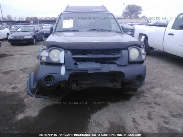 5N1ED28YX4C621343 - 2004 NISSAN XTERRA XE/SE BROWN photo 6