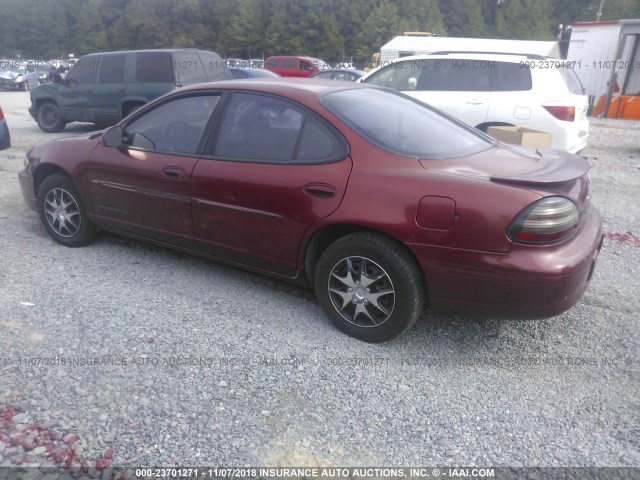 1G2WK52J83F117967 - 2003 PONTIAC GRAND PRIX SE MAROON photo 3