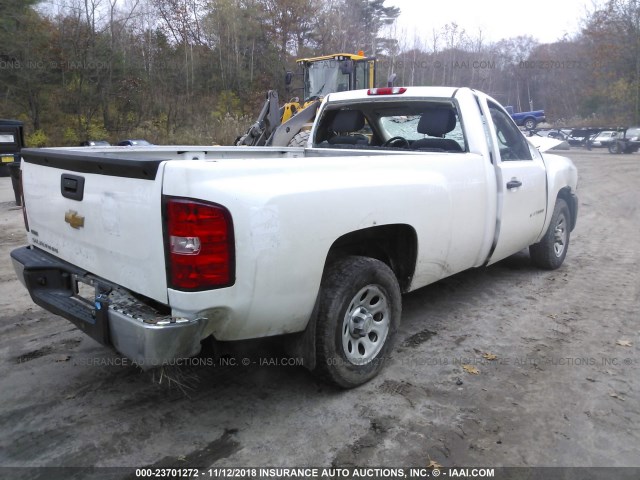 1GCNCPEA8CZ103612 - 2012 CHEVROLET SILVERADO C1500 WHITE photo 4