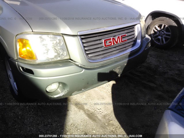 1GKDT13SX32129940 - 2003 GMC ENVOY GREEN photo 6