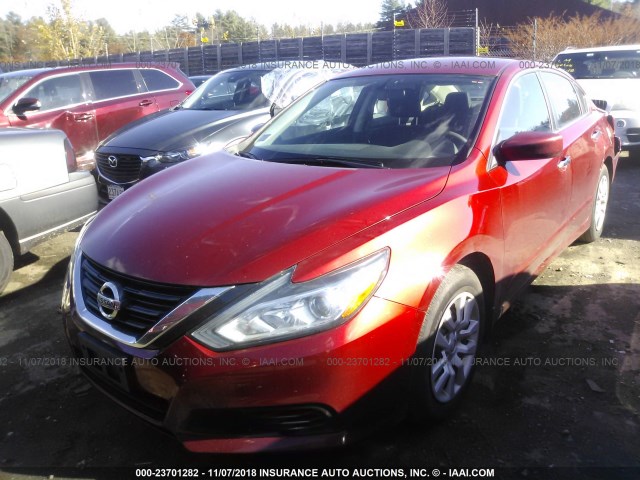 1N4AL3AP6GN391151 - 2016 NISSAN ALTIMA 2.5/S/SV/SL/SR RED photo 2