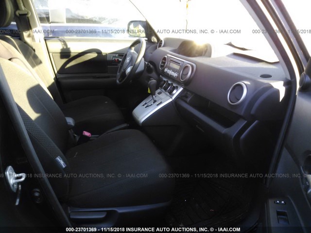 JTLKE50E691073565 - 2009 TOYOTA SCION XB BLACK photo 5