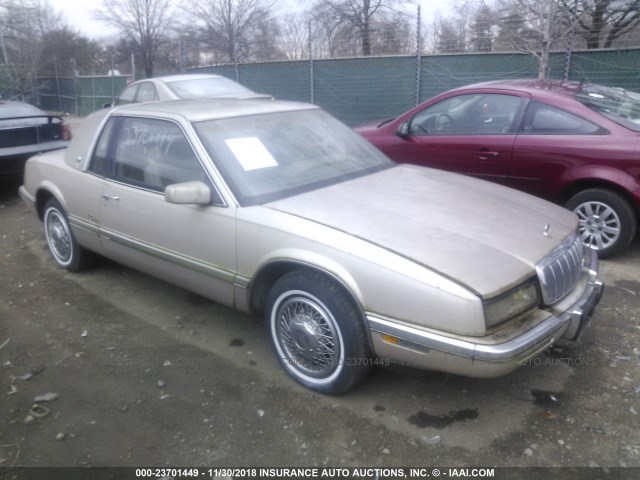 1G4EZ13L7MU405855 - 1991 BUICK RIVIERA TAN photo 1