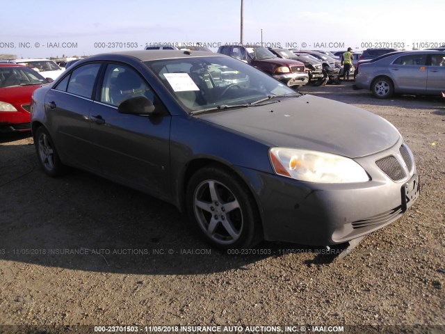 1G2ZG57N784173296 - 2008 PONTIAC G6 SE GRAY photo 1