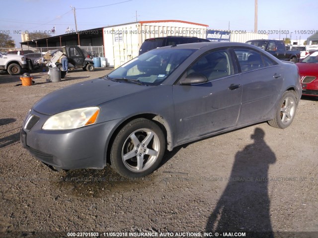 1G2ZG57N784173296 - 2008 PONTIAC G6 SE GRAY photo 2