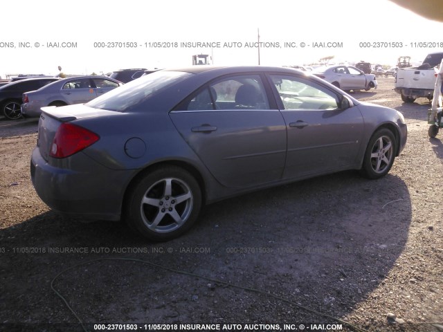 1G2ZG57N784173296 - 2008 PONTIAC G6 SE GRAY photo 4