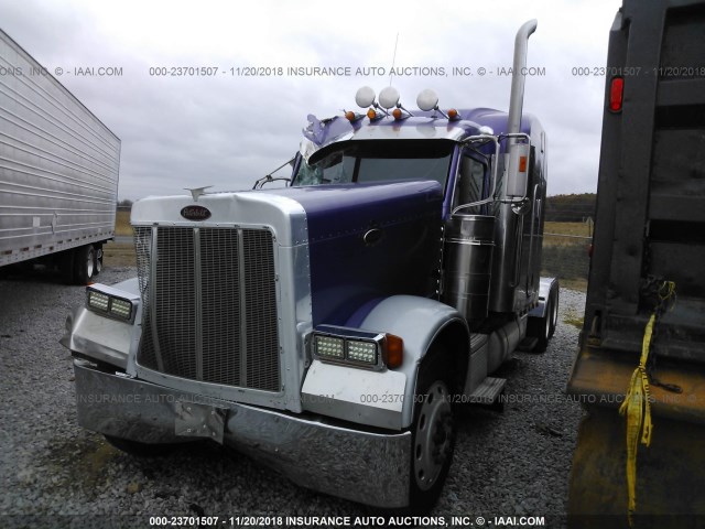 1XP5DB9X37D742562 - 2007 PETERBILT 379 PURPLE photo 2