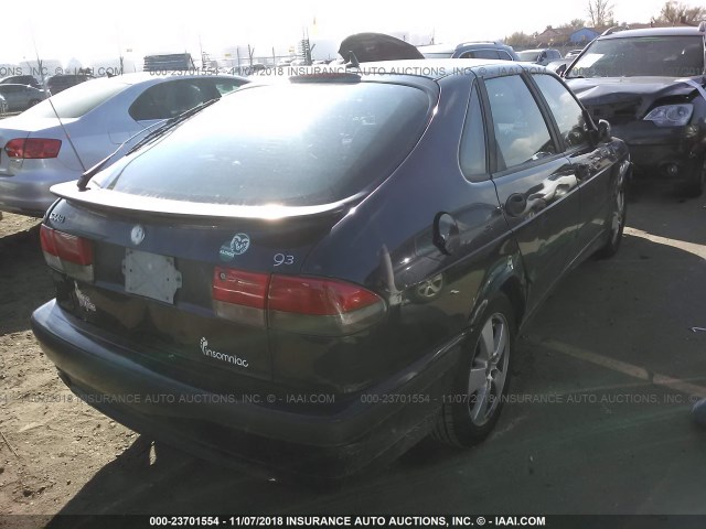 YS3DF58K122005971 - 2002 SAAB 9-3 SE BLUE photo 4