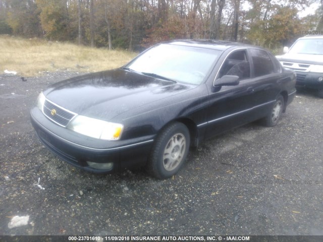 4T1BF18B3XU328952 - 1999 TOYOTA AVALON XL/XLS BLACK photo 2