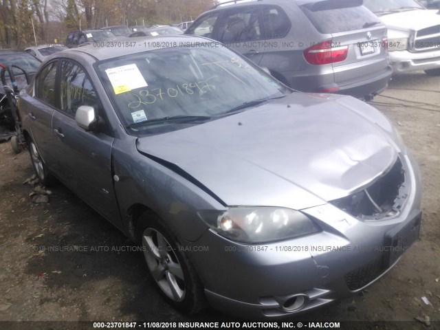 JM1BK123451278076 - 2005 MAZDA 3 S GRAY photo 1