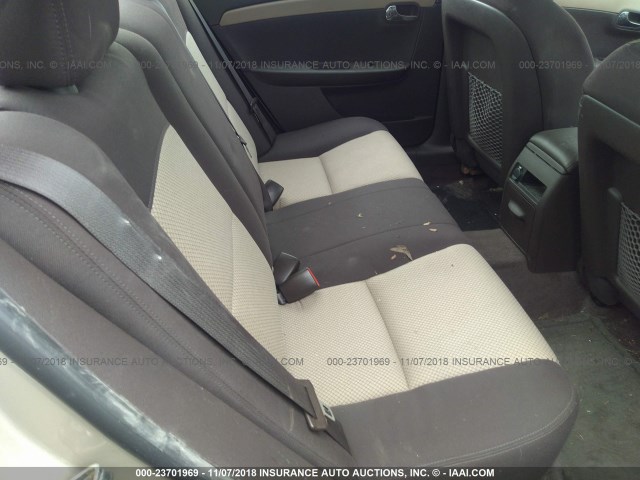 1G1ZB5E12BF243544 - 2011 CHEVROLET MALIBU LS 金色 照片 8