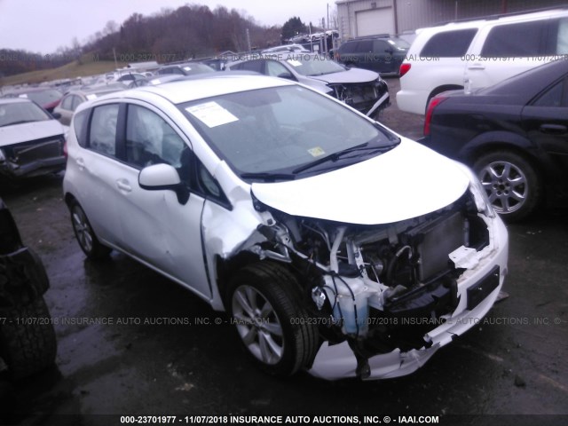 3N1CE2CPXEL367911 - 2014 NISSAN VERSA NOTE S/S PLUS/SV/SL WHITE photo 1