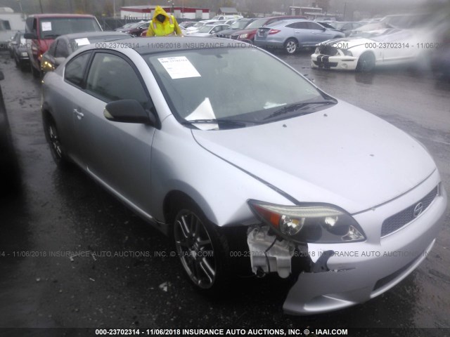 JTKDE177X70174284 - 2007 TOYOTA SCION TC ვერცხლისფერი ფოტო 1