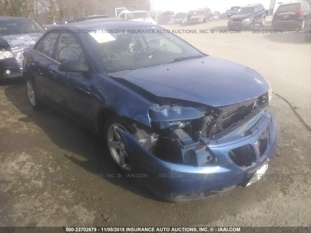 1G2ZG58N674210626 - 2007 PONTIAC G6 SE BLUE photo 1