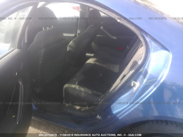 1G2ZG58N674210626 - 2007 PONTIAC G6 SE BLUE photo 8