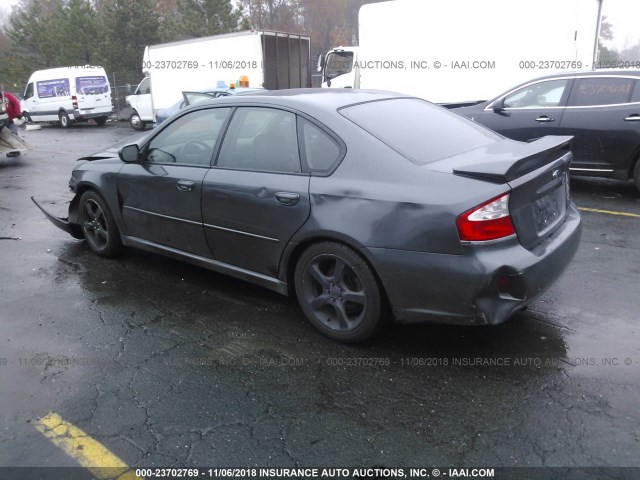 4S3BL626097220179 - 2009 SUBARU LEGACY 2.5I LIMITED GRAY photo 3