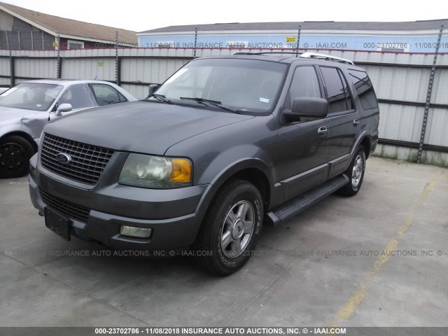 1FMFU20515LA09152 - 2005 FORD EXPEDITION LIMITED GRAY photo 2